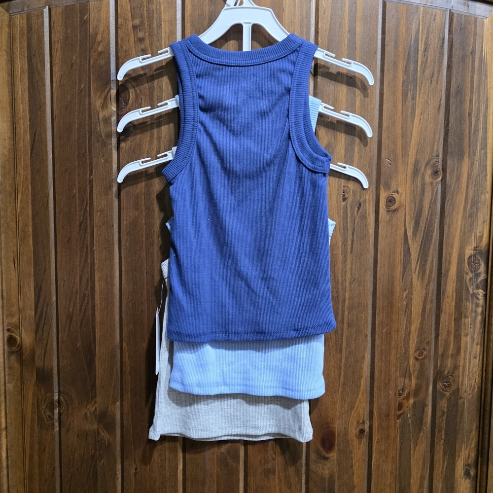 btween Ribbed Tank Tops Set - Picture 2 of 7